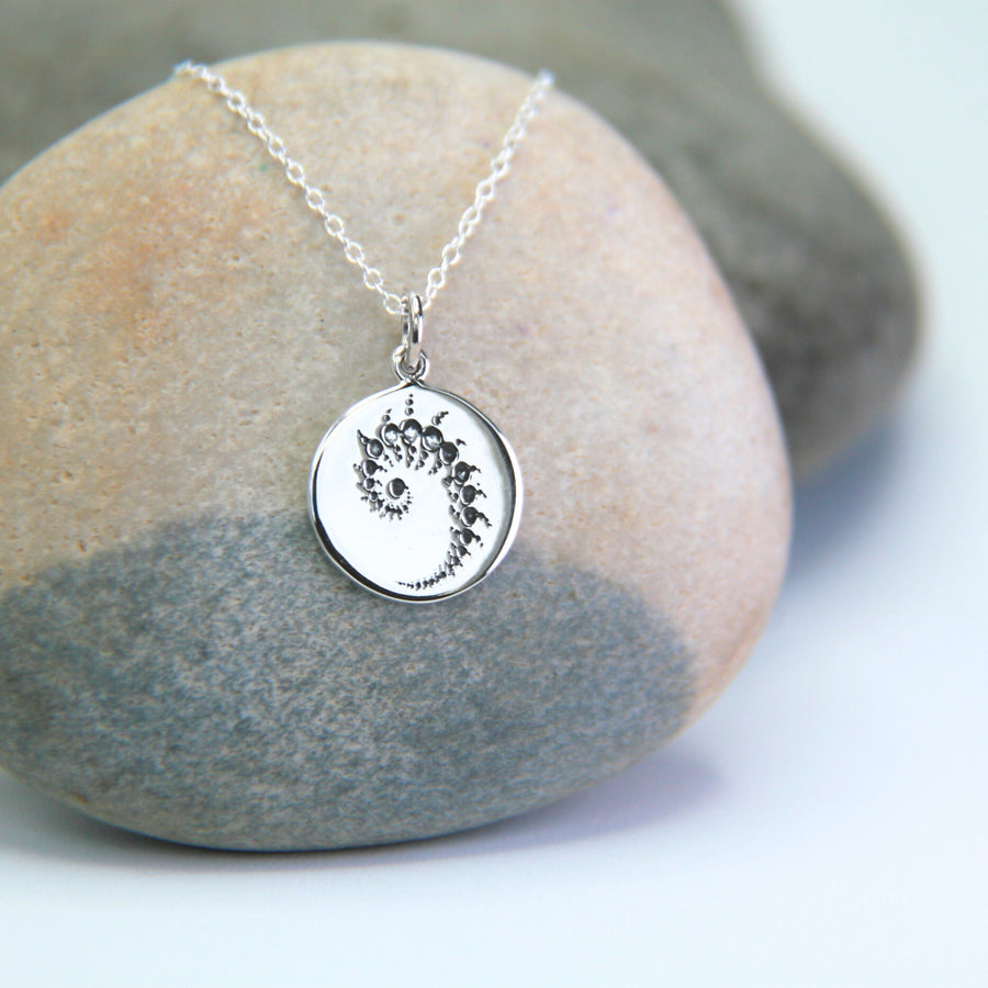 Open Mind Necklace in Sterling Silver