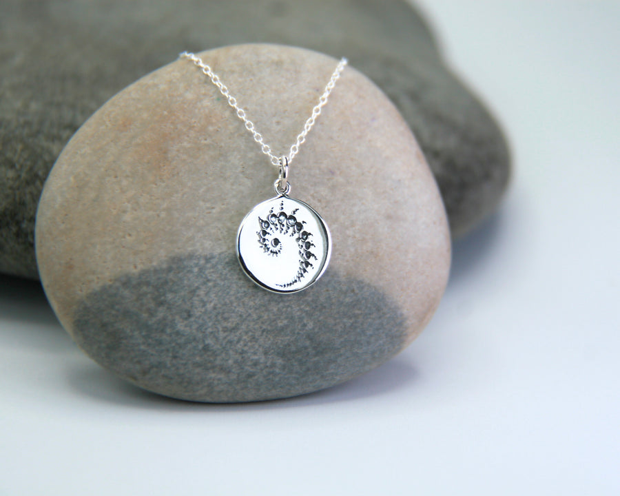 Open Mind Necklace in Sterling Silver