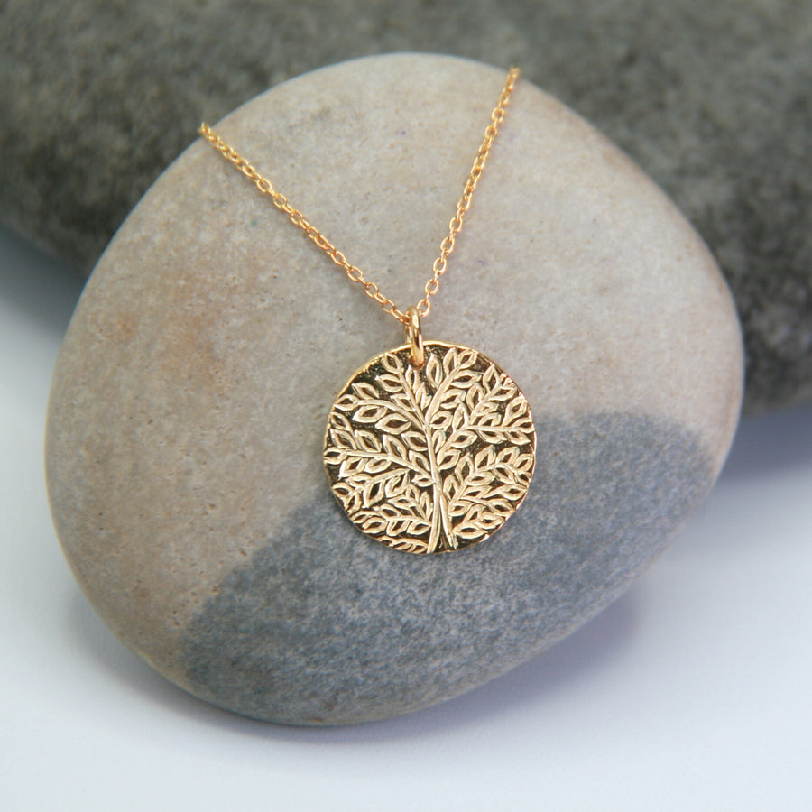 Tree of Life Necklace in Gold