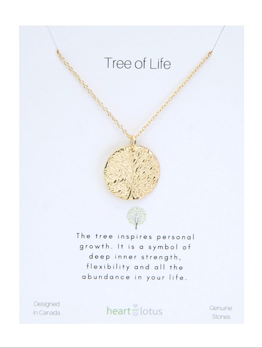 Tree of Life Necklace in Gold