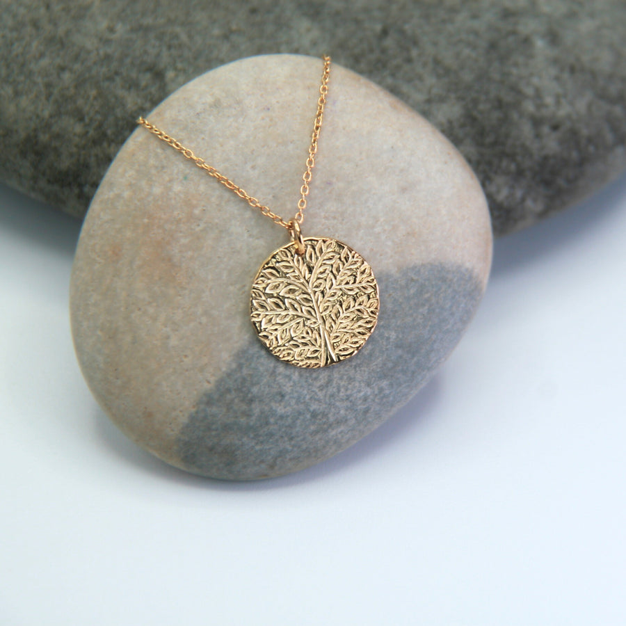 Tree of Life Necklace in Gold