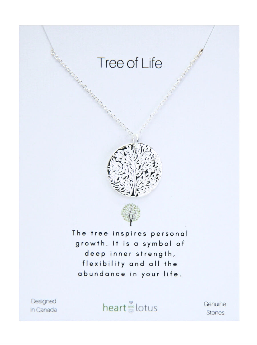 Tree of Life Necklace in Sterling Silver